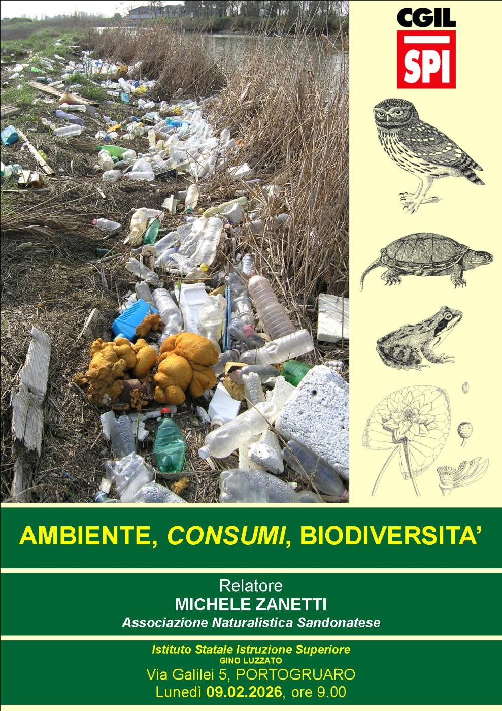 AMBIENTE-CONSUMI-BIODIVERSITA AMBIENTE CONSUMI BIODIVERSITA – Associazione Naturalistica Sandonatese