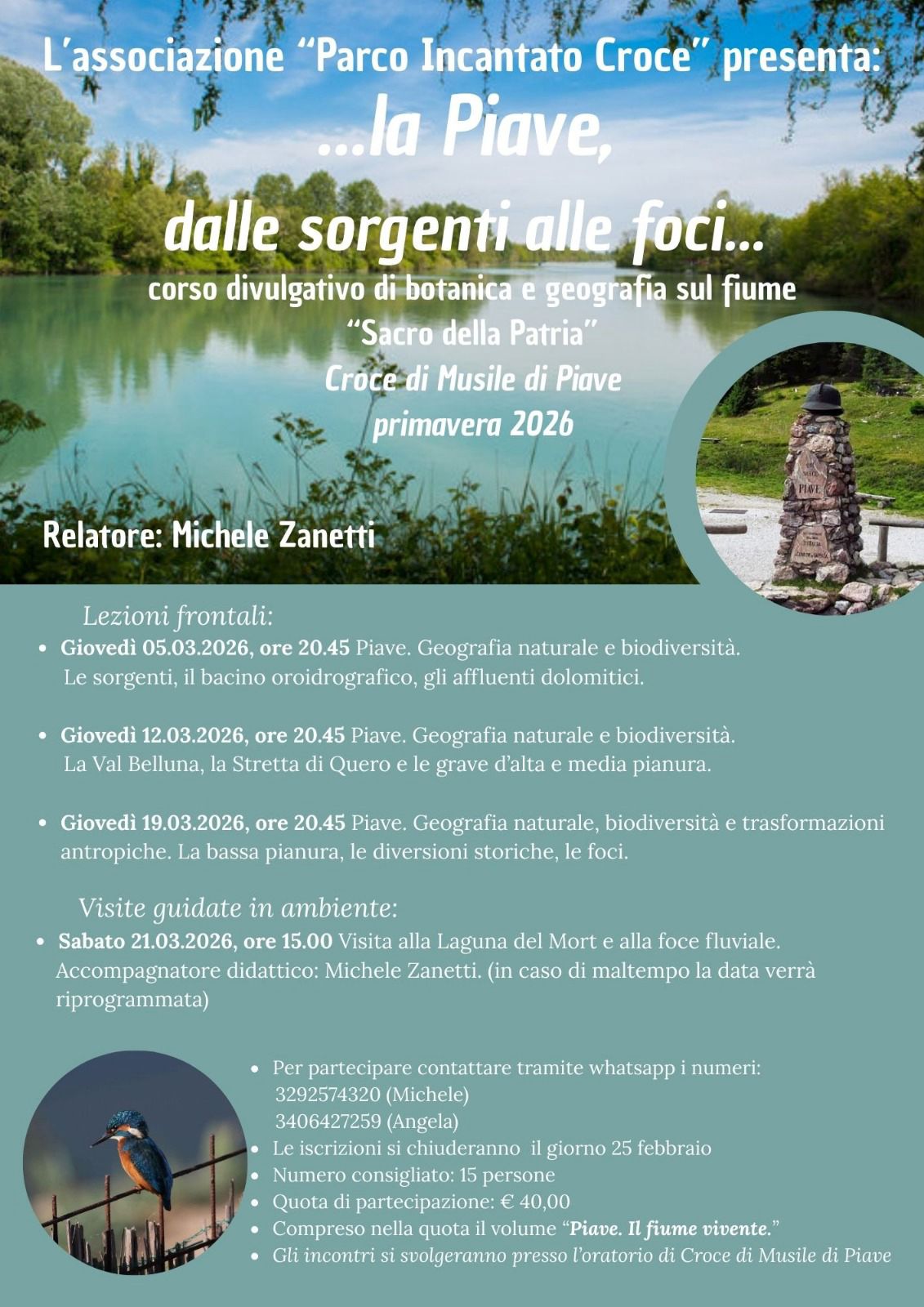 CORSO-FIUME-PIAVE CORSO FIUME PIAVE – Associazione Naturalistica Sandonatese